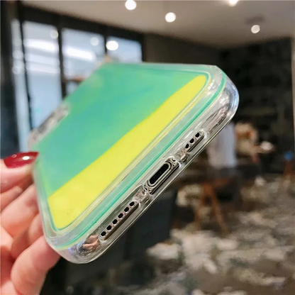 Luminous Neon Sand Case